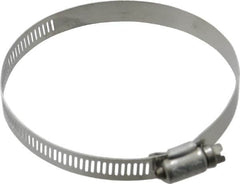 IDEAL TRIDON - SAE Size 60, 3-5/16 to 4-1/4" Diam, Stainless Steel Worm Drive Clamp - 1/2" Wide, Material Grade 201/305, Series 620 - Makers Industrial Supply