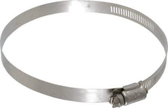 IDEAL TRIDON - SAE Size 80, 3-1/2 to 5-1/2" Diam, Stainless Steel Worm Drive Clamp - 1/2" Wide, Material Grade 201/305, Series 620 - Makers Industrial Supply