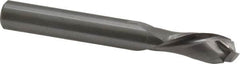 Onsrud - 3/8" Cutting Diam x 7/8" Length of Cut, 2 Flute, Compression Spiral Router Bit - Uncoated, Right Hand Cut, Solid Carbide, 3" OAL x 3/8" Shank Diam, Double Edge, 30° Helix Angle - Makers Industrial Supply