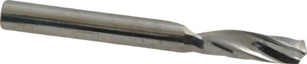 Onsrud - 1/4" Cutting Diam x 7/8" Length of Cut, 1 Flute, Upcut Spiral Router Bit - Uncoated, Right Hand Cut, Solid Carbide, 2-1/2" OAL x 1/4" Shank Diam, Single Edge - Makers Industrial Supply