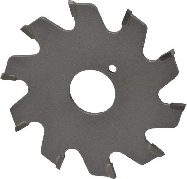 Onsrud - 2-1/2" Diam x 0.095" Blade Thickness x 5/8" Arbor Hole Diam, 10 Tooth Slitting and Slotting Saw - Arbor Connection, Right Hand, Uncoated, Carbide-Tipped, 0° Rake - Makers Industrial Supply