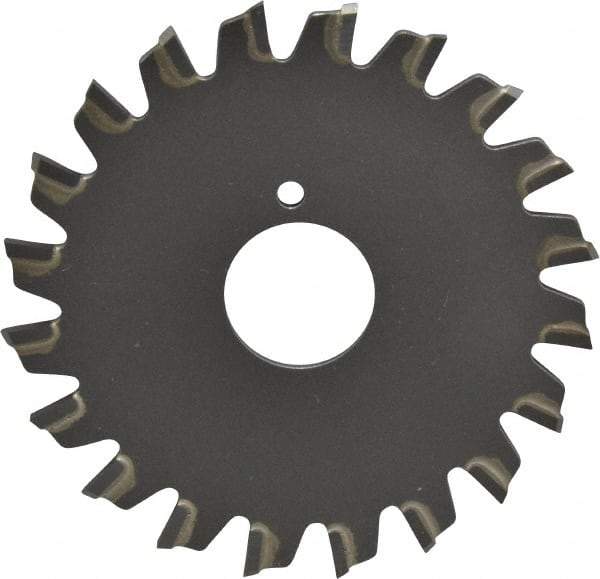 Onsrud - 2-1/2" Diam x 0.095" Blade Thickness x 5/8" Arbor Hole Diam, 20 Tooth Slitting and Slotting Saw - Arbor Connection, Right Hand, Uncoated, Carbide-Tipped, -5° Rake - Makers Industrial Supply