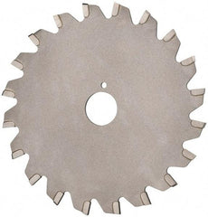 Onsrud - 3-1/2" Diam x 0.095" Blade Thickness x 5/8" Arbor Hole Diam, 20 Tooth Slitting and Slotting Saw - Arbor Connection, Right Hand, Uncoated, Carbide-Tipped, 0° Rake - Makers Industrial Supply