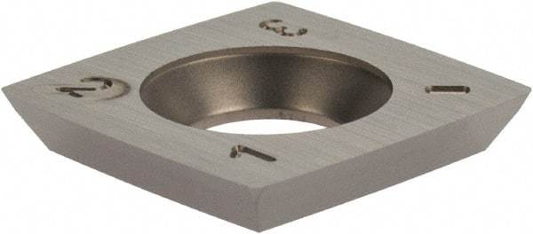 Onsrud - VPGT160412 Carbide Milling Insert - Uncoated, 1/4" Thick, 1/2" Inscribed Circle - Makers Industrial Supply