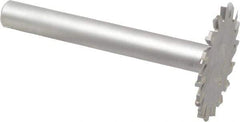 Onsrud - 2" Diam x 0.095" Blade Thickness, 16 Tooth Slitting and Slotting Saw - Shank Connection, Right Hand, Uncoated, Carbide-Tipped, 0° Rake - Makers Industrial Supply