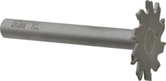 Onsrud - 2" Diam x 0.095" Blade Thickness, 10 Tooth Slitting and Slotting Saw - Shank Connection, Right Hand, Uncoated, Carbide-Tipped, -5° Rake - Makers Industrial Supply