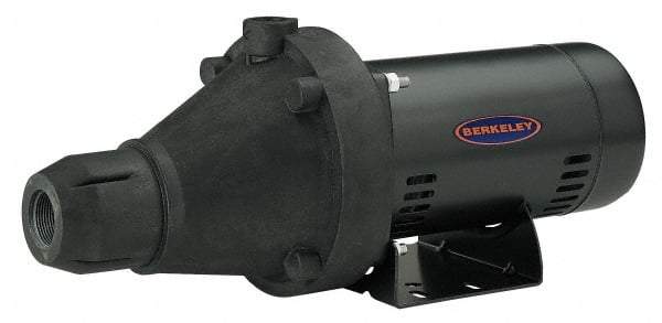 Berkeley - Jet Pumps Horsepower: 3/4 Shut Off Feet: 58 (Feet) - Makers Industrial Supply