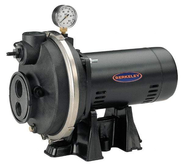 Berkeley - Jet Pumps Horsepower: 1 Shut Off Feet: 46 (Feet) - Makers Industrial Supply