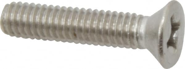 Value Collection - 5/16-18 UNC, 1-1/2" OAL Phillips Drive Machine Screw - Flat Head, Grade 316 Stainless Steel, Uncoated, Without Washer - Makers Industrial Supply