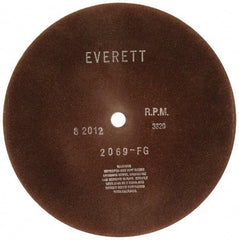 Everett - 16" Aluminum Oxide Cutoff Wheel - 5/32" Thick, 1" Arbor, Use with Gas Powered Saws - Makers Industrial Supply