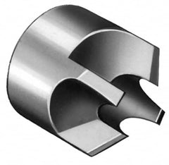 Made in USA - 3/8" Cutter Head Diam, 1/8" Pilot Hole Diam, Solid Carbide Reverse Countersink - Makers Industrial Supply