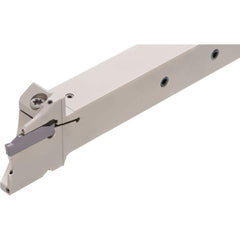 Indexable Grooving/Cut-Off Toolholders; Cutting Direction: Right Hand; Maximum Depth of Cut (mm): 16.00; Maximum Groove Width (mm): 2.49; Minimum Groove Width (mm): 1.50; Toolholder Style: JCTE; Tool Material: Steel; Insert Holding Method: Clamp; Compatib