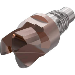 Milling Tip Inserts; Milling Tip Type: High Feed; Milling Tip Style: XHF; Maximum Depth of Cut (Decimal Inch): 0.0177; Cutting Diameter (Decimal Inch): 0.3750; Tool Material: Carbide; Manufacturer Grade: HXT; Chipbreaker: None; Series: XHF780; Coating Pro