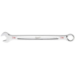 Combination Wrench: 1.375'' Head Size 20.2'' OAL, Steel, Chrome-Plated