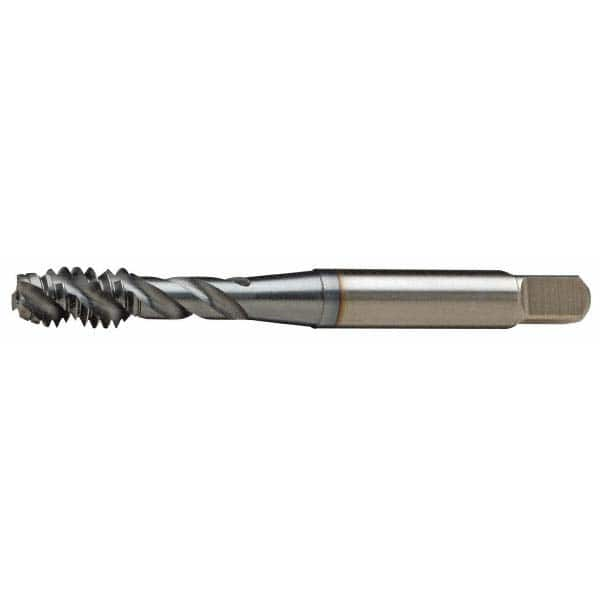 GTD - M6x1.00 Metric Coarse 3 Flute 6H Modified Bottoming Spiral Flute Tap - Makers Industrial Supply