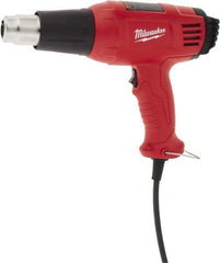 Milwaukee Tool - 140 to 1,040°F Heat Setting, 14.8 CFM Air Flow, Heat Gun - 120 Volts, 11.6 Amps, 1,400 Watts, 10.13' Cord Length - Makers Industrial Supply