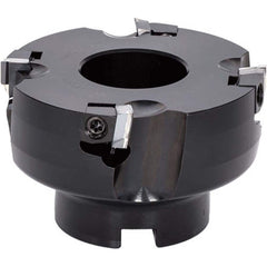 Indexable Square-Shoulder Face Mill:  DPD24080R,  25.4000″ Arbor Hole Dia, Uses  4,  YDEN Inserts,  No,  Series  DPD