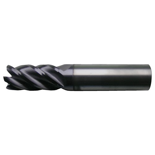 ‎1″ × 1″ × 1-1/2″ × 4″ RHS / RHC Solid Carbide 5-Flute High-Performance End Mill for Ferrous Material - Bright