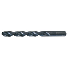 1/4-E RHS / RHC HSS 135 Degree Split Point Heavy Duty Jobber Length Drill - Steam Oxide - Exact Industrial Supply