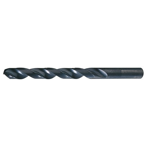 27/64 RHS / RHC HSS 135 Degree Split Point Heavy Duty Jobber Length Drill - Steam Oxide - Exact Industrial Supply