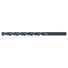 3/8″ RHS / RHC HSS 118 Degree Notched Point Extended Length Drill - Steam Oxide - Exact Industrial Supply