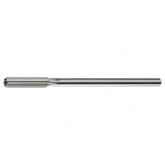 #10 STR / RHC HSS Straight Shank Straight Flute Reamer - Bright - Makers Industrial Supply