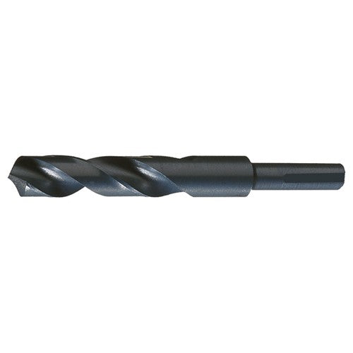 ‎1-5/64 RHS / RHC HSS 118 Degree Split Point 1/2″ Reduced Shank Silver & Deming Drill - Steam Oxide - Exact Industrial Supply