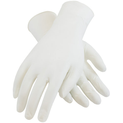 ‎100-332400/M CE Single Use Gloves - Nitrile - Textured Fingers - 5 mil - Class 100 - 9 1/2 Inch - PF - Exact Industrial Supply