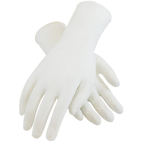 ‎100-333000/S CE Single Use Gloves - Nitrile - Textured Fingers - 5 mil. - Class 100 - 12 Inch - PF - Exact Industrial Supply