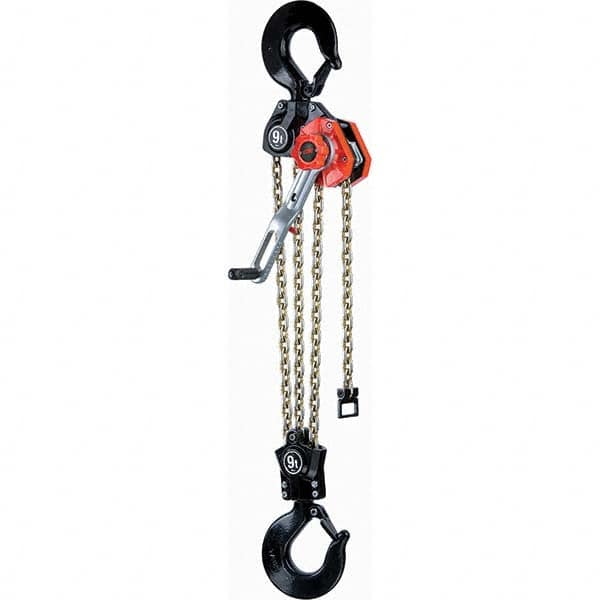 CM - 20,160 Lb Capacity, 15' Lift Height, Chain Manual Lever Hoist - Makers Industrial Supply