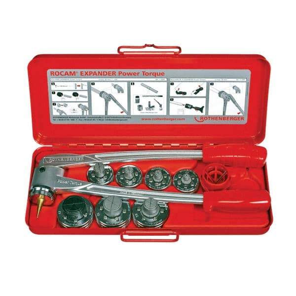 Rothenberger - Flaring Tools & Tube Expanders Type: Tube Expander Maximum Pipe Capacity (Inch): 1-1/8 - Makers Industrial Supply