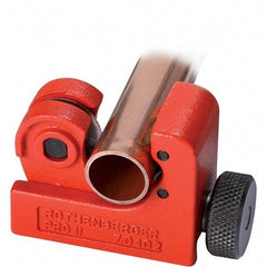 Rothenberger - 1/4" to 7/8" Pipe Capacity, Tube Cutter - Cuts Copper, 2-1/4" OAL - Makers Industrial Supply