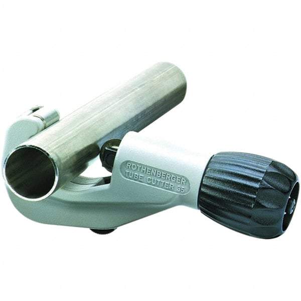 Rothenberger - 1/4" to 1-3/8" Pipe Capacity, Tube Cutter - Cuts Stainless Steel, 6" OAL - Makers Industrial Supply