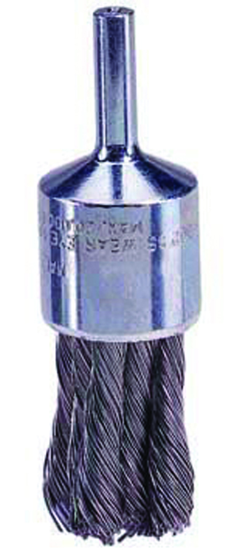 3/4'' Diameter - Knot Type Stainless End Brush - Makers Industrial Supply