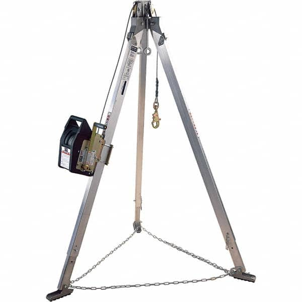 DBI/SALA - Confined Space Entry & Retrieval Systems Hoist Type: Tripod/Winch Combo Hoist Base: Portable - Makers Industrial Supply