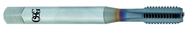 1/4-28 Dia. - H4 - 4 FL - TiCN - Modified Bottoming - Straight Flute Tap - Makers Industrial Supply