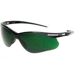 Jackson Safety - Safety Glasses Type: Welding Lens Color Family: Green - Makers Industrial Supply