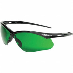 Jackson Safety - Safety Glasses Type: Welding Lens Color Family: Green - Makers Industrial Supply