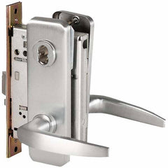 Best - Office Lever Lockset for 1-3/4" Thick Doors - Makers Industrial Supply