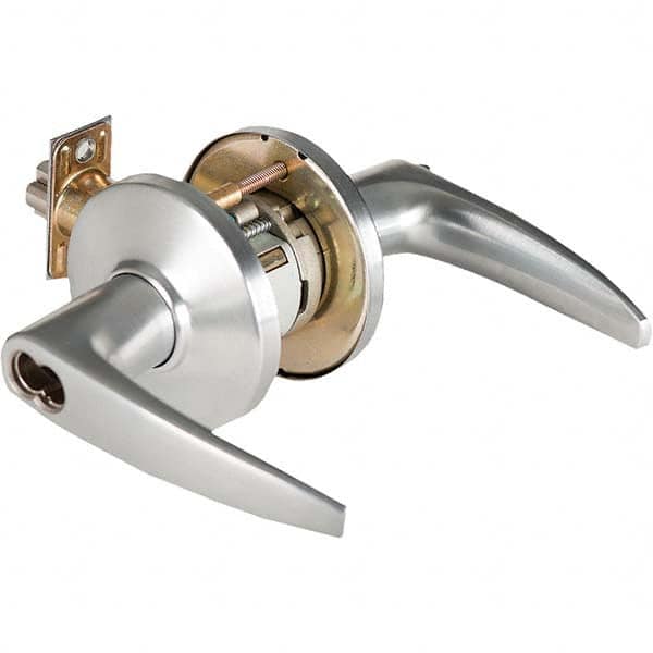 Best - Dormitory Lever Lockset for 1-3/4 to 2-1/4" Thick Doors - Makers Industrial Supply