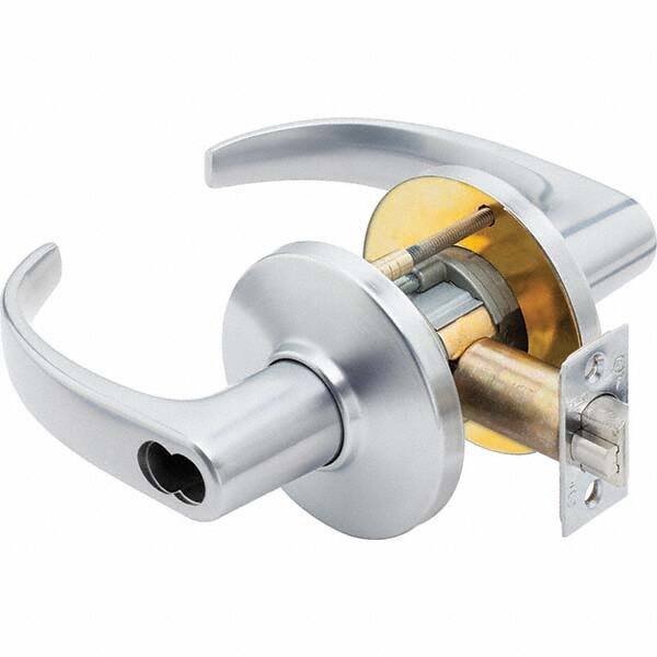 Best - Storeroom Lever Lockset for 1-3/4 to 2-1/4" Thick Doors - Makers Industrial Supply