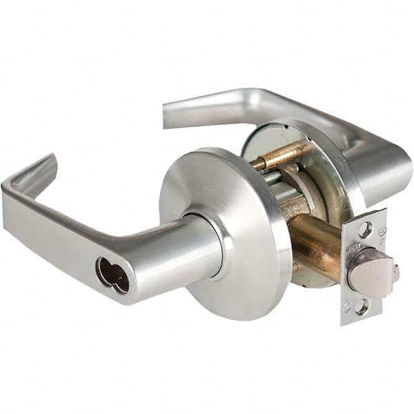 Best - Classroom Lever Lockset for 1-3/4 to 2-1/4" Thick Doors - Makers Industrial Supply