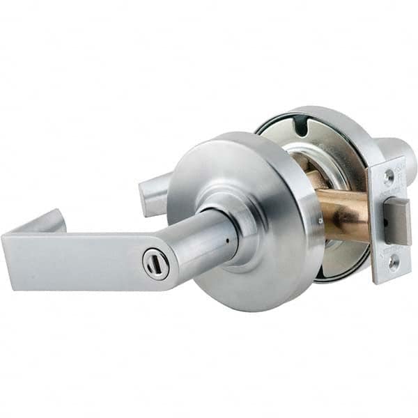 Schlage - Privacy Lever Lockset for 1-5/8 to 2-1/8" Thick Doors - Makers Industrial Supply