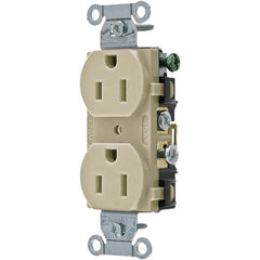 Bryant Electric - Straight Blade Receptacles Receptacle Type: Duplex Receptacle Grade: Commercial - Makers Industrial Supply