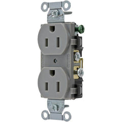 Bryant Electric - Straight Blade Receptacles Receptacle Type: Duplex Receptacle Grade: Commercial - Makers Industrial Supply