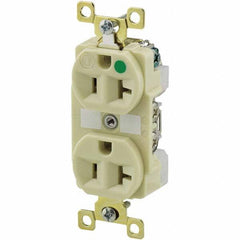 Bryant Electric - Straight Blade Receptacles Receptacle Type: Duplex Receptacle Grade: Hospital - Makers Industrial Supply