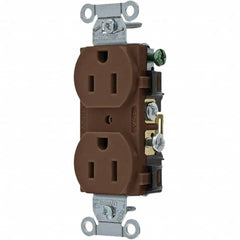 Bryant Electric - Straight Blade Receptacles Receptacle Type: Duplex Receptacle Grade: Commercial - Makers Industrial Supply