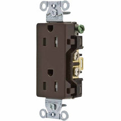 Bryant Electric - Straight Blade Receptacles Receptacle Type: Duplex Receptacle Grade: Commercial - Makers Industrial Supply