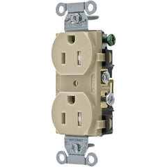 Bryant Electric - Straight Blade Receptacles Receptacle Type: Duplex Receptacle Grade: Commercial - Makers Industrial Supply