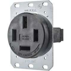 Bryant Electric - Straight Blade Receptacles Receptacle Type: Single Receptacle Grade: Industrial - Makers Industrial Supply